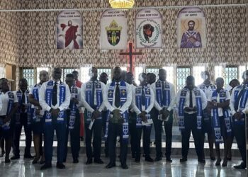 AYPA-Anglican Diocese of Accra Installs New Diocesan Executives