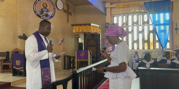 12th President and Executives of the Anglican Women’s Fellowship inducted