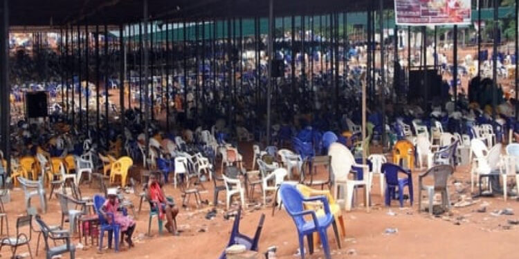 Church stampede in Nigeria’s capital leaves at least 10 killed