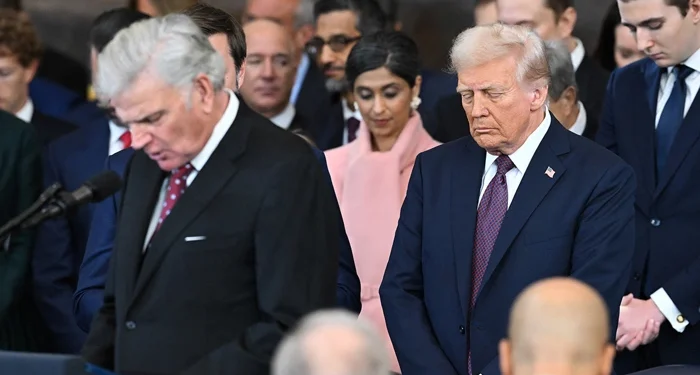 Franklin Graham highlights God’s faithfulness in prayer at Trump’s inauguration: ‘Look what God has done’