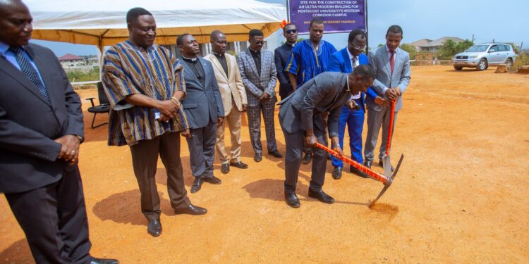 Pentecost University Cuts Sod for Ultra-Modern Campus at Mpistsin in Sekondi -Takoradi.