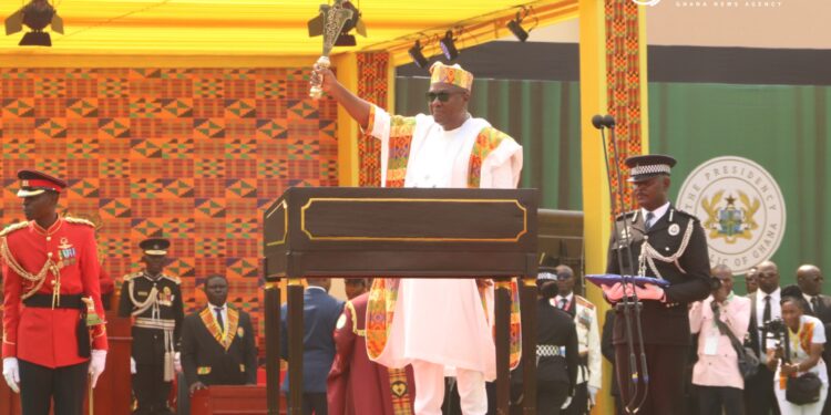 John Dramani Mahama Sworn In as Ghana’s New President