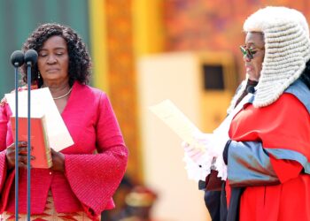 Prof. Jane Opoku-Agyemang Makes History as Ghana’s First Female Vice President
