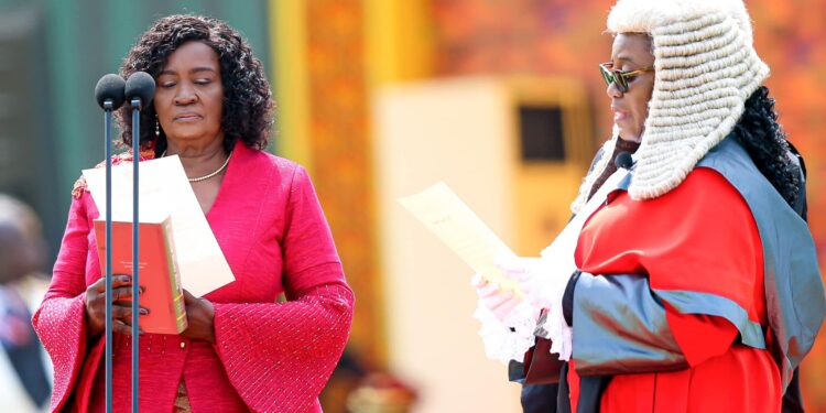 Prof. Jane Opoku-Agyemang Makes History as Ghana’s First Female Vice President