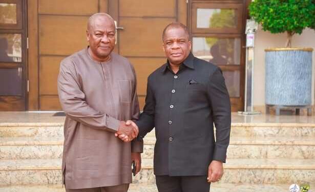 Assemblies of God delegation informs Mahama about funeral of Stephen Wengam’s mum