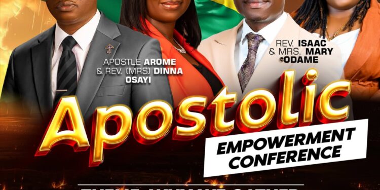 Apostle Arome Osayi to Minister at Apostolic Empowerment Conference in Accra
