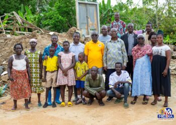Methodist Lay President Visits Site of Collapsed Historic Church Building in Bamiankor Circuit