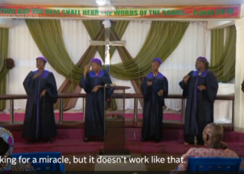 Inside a Nigerian church where deaf people find faith and community