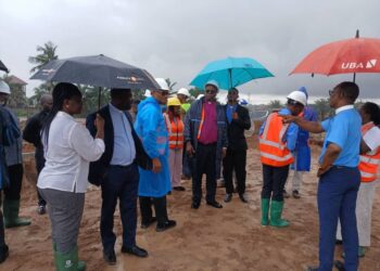 Presbyterian Church of Ghana Leaders Visit Kutunse Conference Centre Project