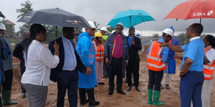Presbyterian Church of Ghana Leaders Visit Kutunse Conference Centre Project