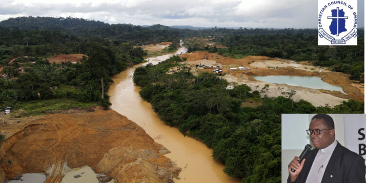 We can’t remain silent on galamsey — Christain Council